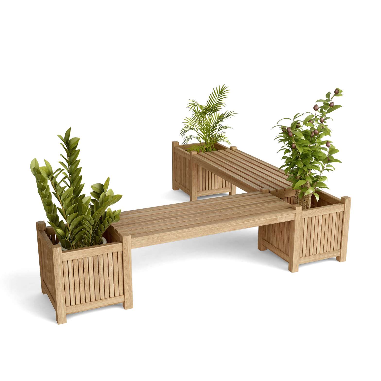 The Beauty and Functionality of the Anderson Teak Planter Bench