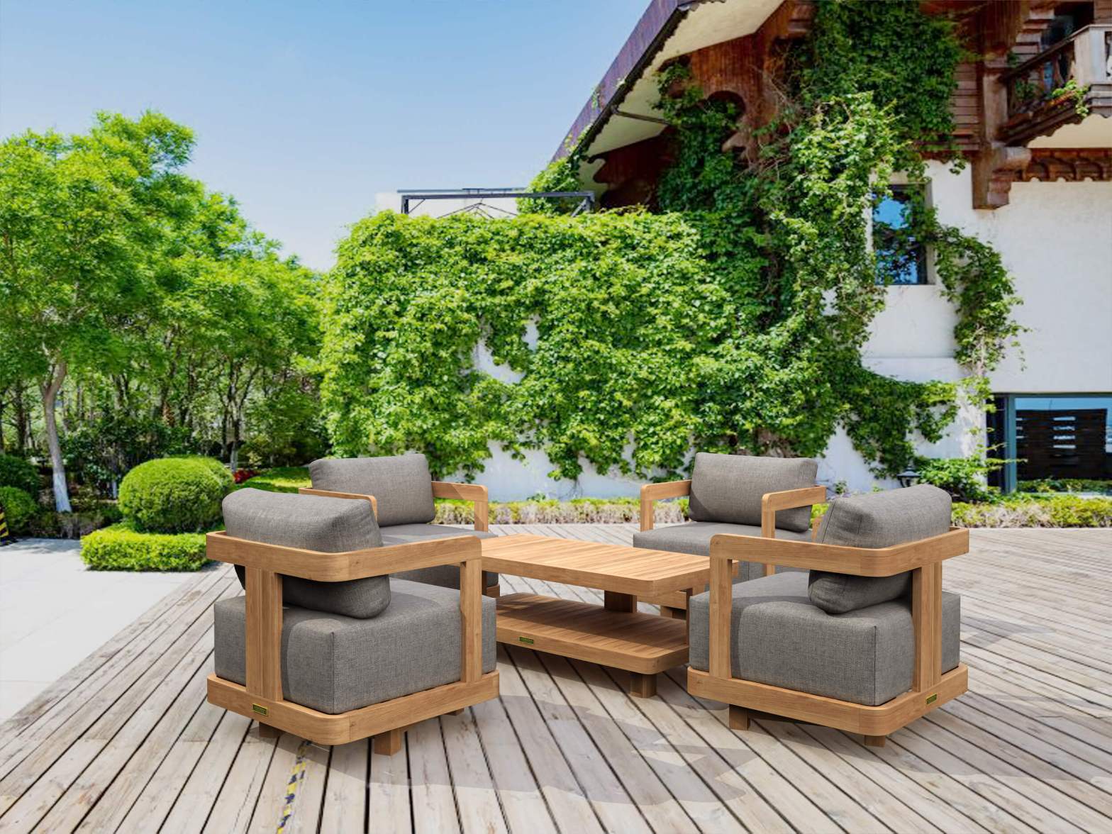 Modern Minimalist or Classic Elegance? How to Style Your Patio with Grade-A Teak