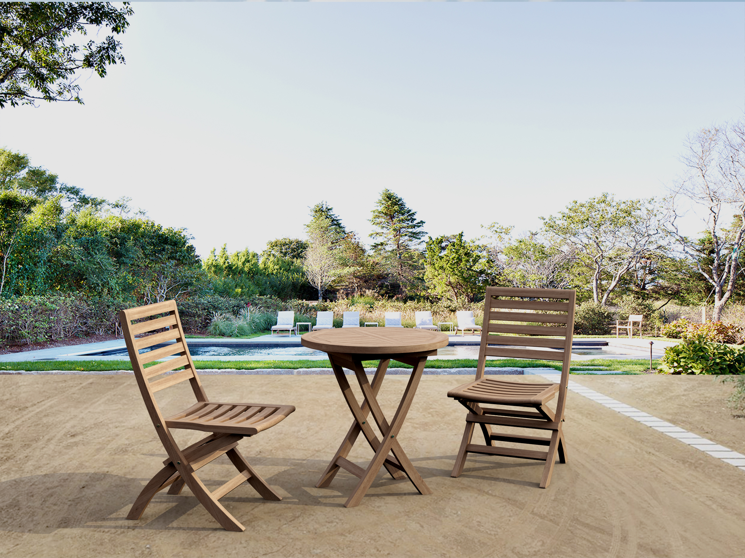 Why a Teak Folding Table is Perfect for Small Outdoor Spaces